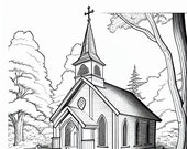 33 Devotion Coloring Pages | Christian Reflection & Scripture Art | Adult Bible Study Printable PDF A4