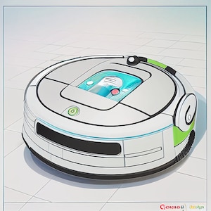 50 ROBOT VACUUM CLEANER Coloring Pages for instant download || Exploring the Fun of Robot Vacuum Cleaner Coloring Pages || Print & Paint