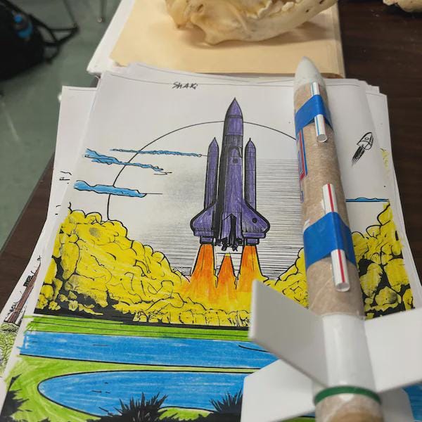 ロケットと宇宙の塗り絵20枚｜アポロ、サターンV、宇宙飛行士、銀河