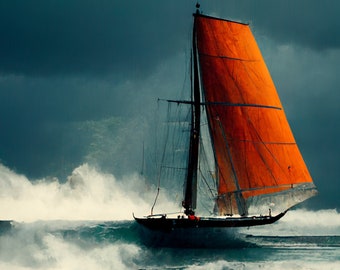 Sailing Vessel Artwork • digital download • artwork |