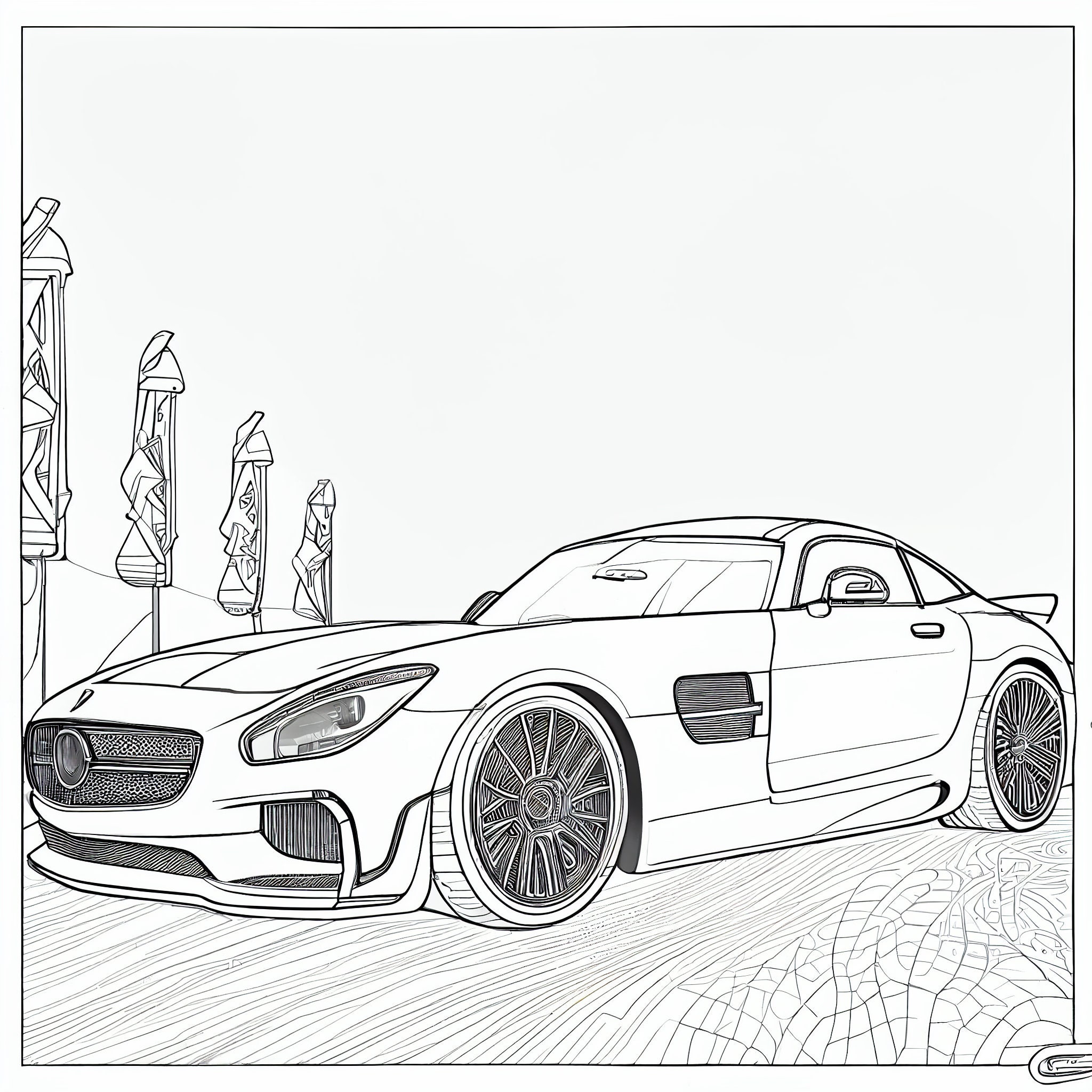 24 Mercedes Benz Coloring Pages - Il Fullxfull.4609833309 J0st