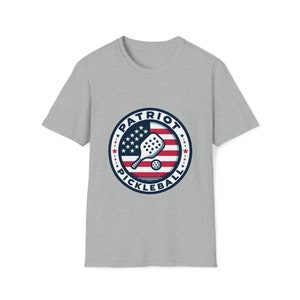 Patriot Pickleball T-Shirt American Flag Design Pickleball Lovers Pickleball Gift Pickleball Christmas Gift