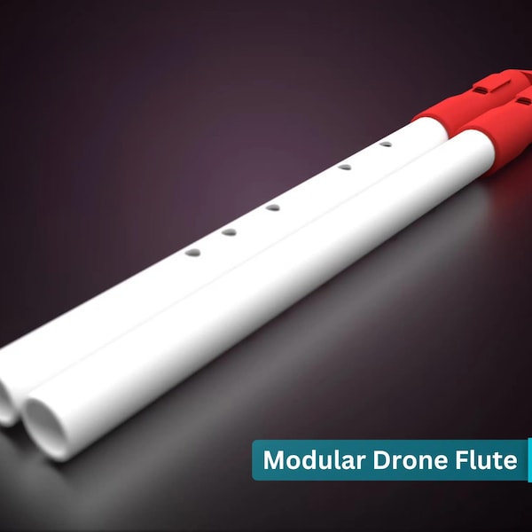 Flûte traversière modulaire pour drone