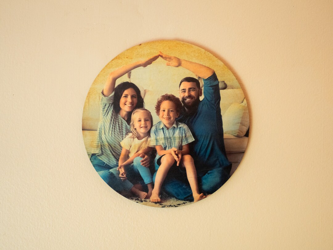 Custom MDF Panel With Wood Veneer Photo Print, Photo to Wood Printing, Photography Prints, Wall