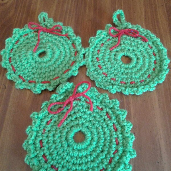 Set of 3 Wreaths Etsy