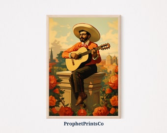 Mexican Decor | Mexico Wall Decor | Mexico Art | Mexican Print | Cinco De Mayo Art | Latina Wall Art | Printable Wall Art | Digital Download