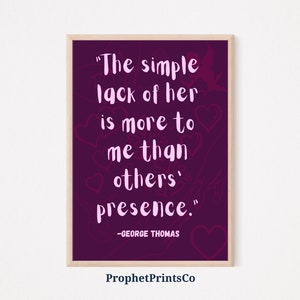 Romantic Quote Poster Print | Love Couples Wall Art | Valentines Day Gift | Relationship Home Décor | Printable Wall Art | DIGITIAL DOWNLOAD