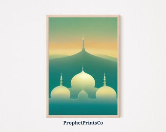DIGITIAL DOWNLOAD Abstract Islamic Poster Print | Muslim Wall Art | Islamic Gift | Islamic Modern Art Home Décor | Printable Wall Art