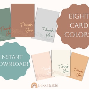 Musical Thank You Cards, Orchestra Gift,  Classical Music Gift, Violin Thank You, Cello Thank You, Viola Thank You, Beginner Violin
