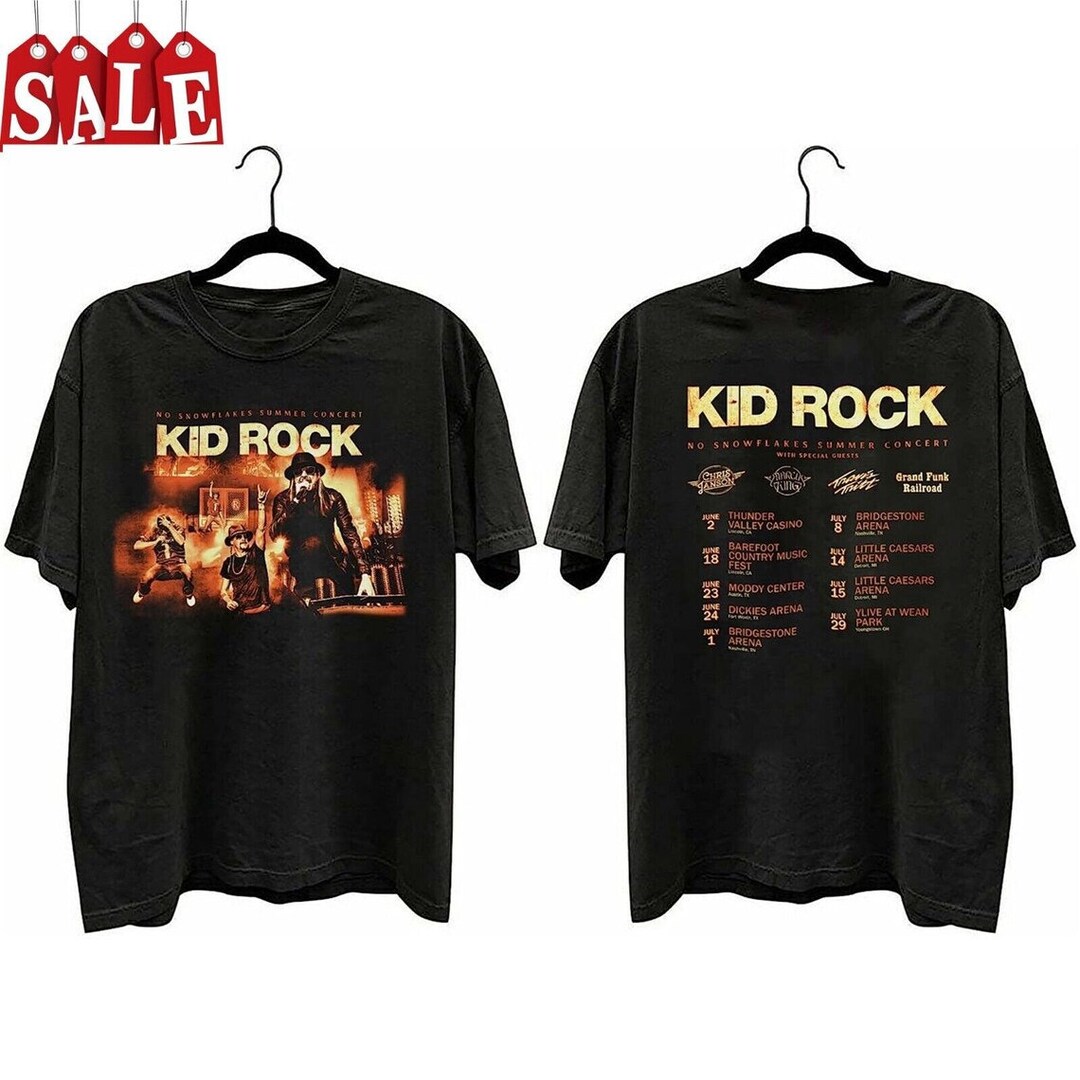 Kid Rock Shirt, Kid Rock Tour Shirt, Kid Rock Vintage Shirt, Kid Rock