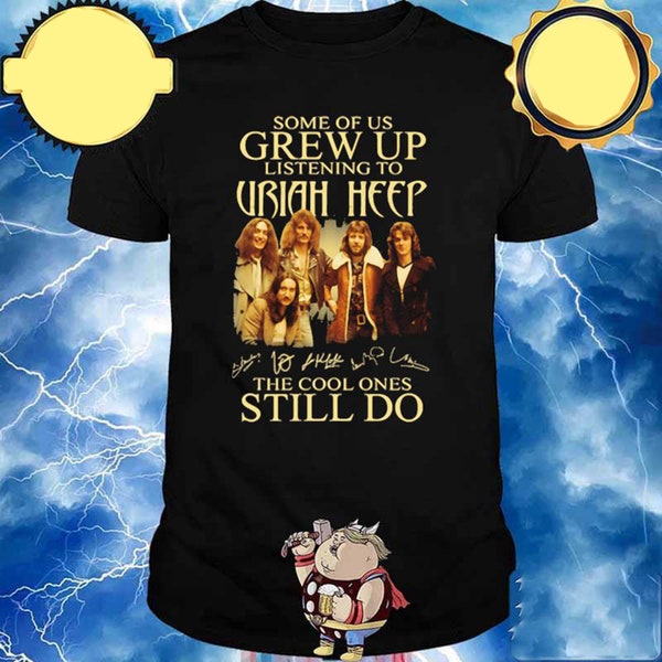 Some of us grew up listening to Uriah heep Shirt, Uriah Heep Shirt, David Byron Shirt, Mick Box shirt, Ken Hensley, Uriah Heep Tour Shirt