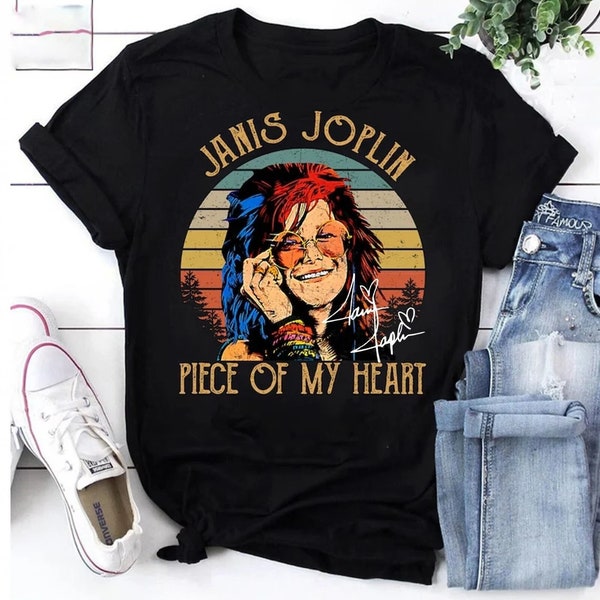 Janis Joplin Retro Vintage Shirt, Janis Joplin Shirt, Janis Joplin Tee, Janis Joplin Tour Shirt, Janis Joplin Unisex Sweatshirt