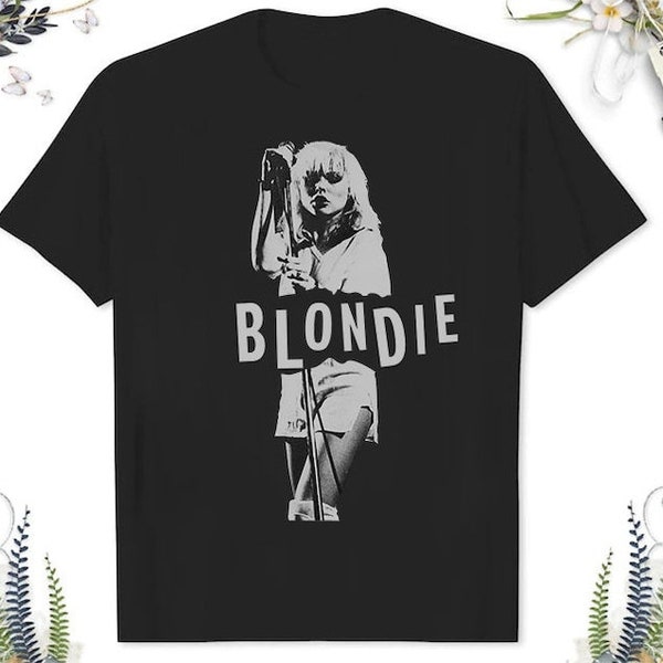 Blondie Retro Shirt, Blondie Vintage Shirt, Blondie Shirt, Debbie Harry Retro Shirt, Heart Of Glass Shirt, Blondie Rọck Band, Blondie Tshirt