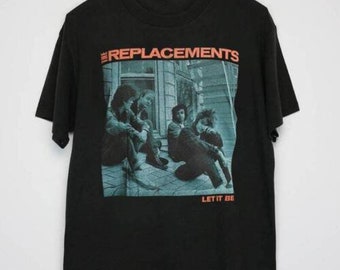 Chemise des années 1990 The Replacements Let It Be, Chemise Let It Be, La chemise des remplacements, La chemise de la tournée des remplacements, La chemise vintage des remplacements