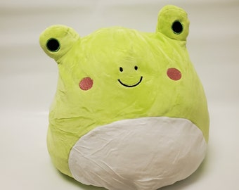 Animal Plush Pillows: Cute Green Frog