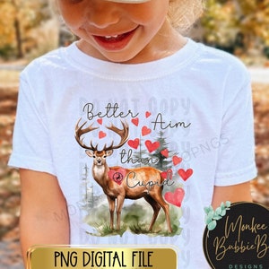 Chasse Png, Png de la Saint-Valentin, chasse au cerf, garçon Png, sublimation garçon, chasse, sublimation petit garçon, conception de T-shirt garçon, chasse, téléchargement numérique
