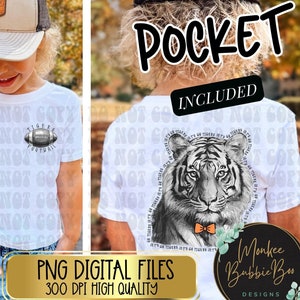 Game Day PNG, Tigers High School Mascot, Tiger Football Png, Boy Shirt Design, Tiger Sublimation, Tiger Png, Football, Digital Download