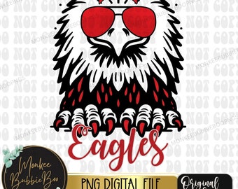 Águias Png, Mascote do Ensino Médio, Águias PNG, Águias Futebol Png, Design de Camisa de Menina, Sublimação de Águia, Águia Png, Águia, Download Digital