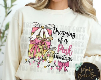 Pink Christmas PNG, Christmas Png, Pink Christmas, Pink Christmas Presents, Christmas Sublimation, Christmas, Png, Digital Download