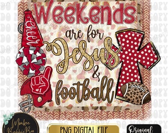 Game Day PNG, Cute Football PNG, Football PNG, Football Shirt Design, Sublimation Designs, Football Digital, Football, Digital Download