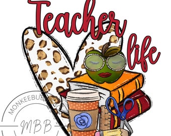 All The Teacher Things PNG, Teacher pngs, Teacher Sublimation, School Teacher, Teacher Png, Teacher, School Sublimation, Digital Download