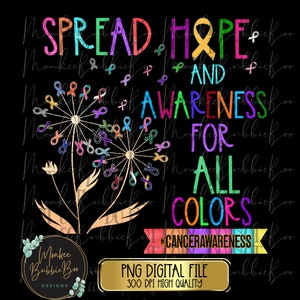 Cancer Awareness Ribbon PNG, Cancer Awareness Png,Hope Png,Cancer Ribbon,Cancer Shirt Design,Awareness Png,Cancer Awareness,Digital Download