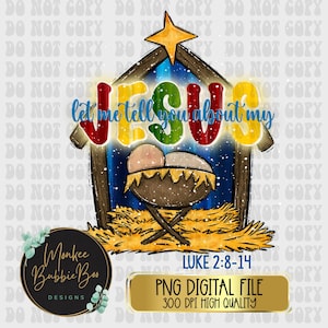 Jesus PNG, Jesus Sublimation, Christmas Sublimation Designs Downloads , Nativity Sublimation PNG, Baby Jesus, Manger, Christian,Jesus