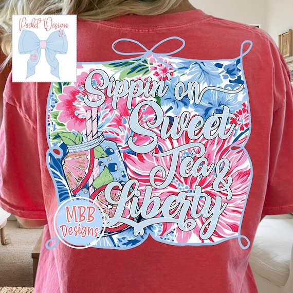 Patriotic Shirt PNG, Preppy Patriotic PNG, 4th of July Png, Patriotic Shirt Design, Southern Shirt Png, July 4th Digital Download