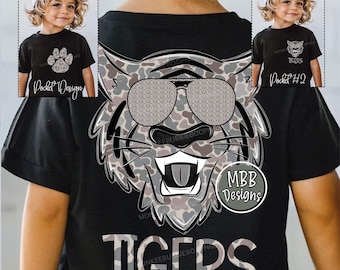 Camo Tigers Digital Download, Tigers PNG, Digital Tigers Clipart, Tigers Game Day PNG, Tigers Png, Camo Tiger Png, Tigers Digital Download
