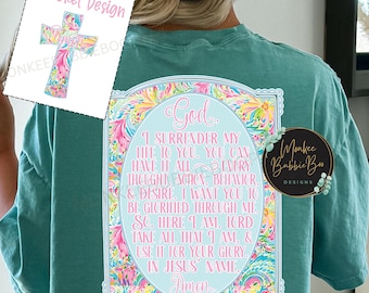 Amen PNG, Preppy, Cristiano PNG, Caro Dio PNG, Croce PNG, Religioso, Sublimazione cristiana, Design per maglietta cristiana, Preghiera, Download digitale
