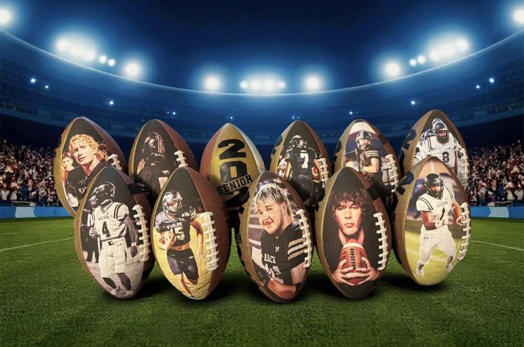 Personalized Custom Football - Etsy