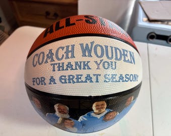 Balón de baloncesto personalizado de regalo para entrenador