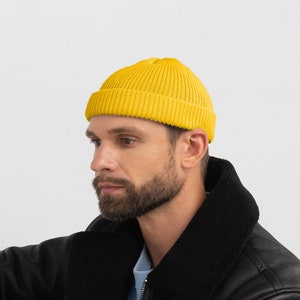 Fisherman beanie / Trawler hat / Docker beanie / Knitted handmade hat