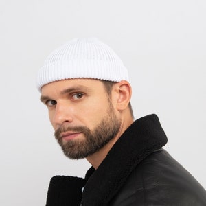 Fisherman beanie / Trawler hat / Docker cap / Lightweight & breathable beanie  / Knitted handmade hat