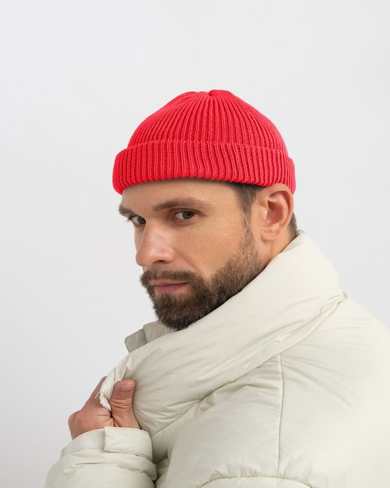 Knit Beanie Fisherman Trawler Hat Knitted Fisherman Trawler Skully