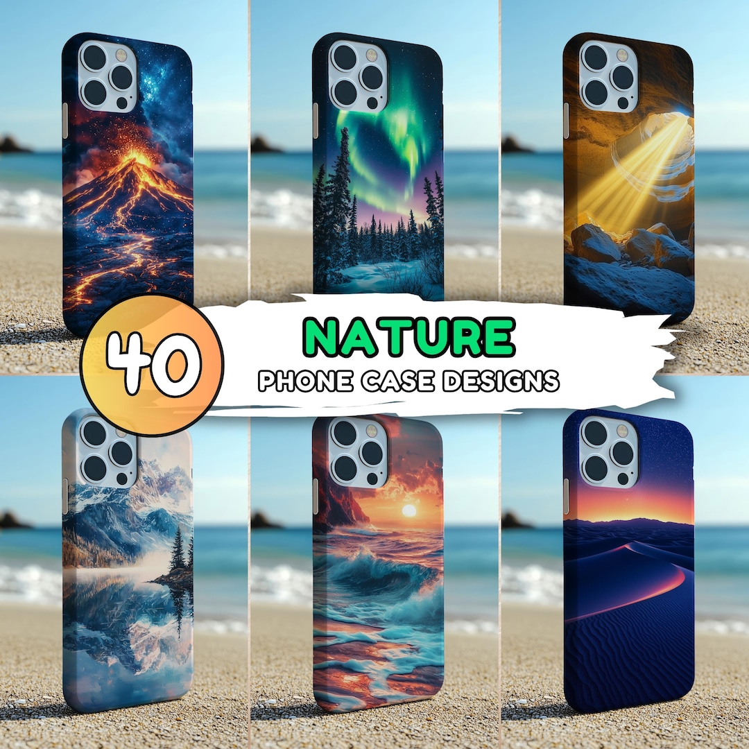 Nature Elements Phone Case Design: Mountain iPhone Case (digital ...