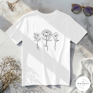 DIY Birth Month Flower