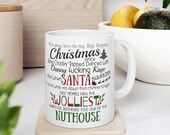 Hap Hap Happiest Christmas Vacation Jolliest Bunch of Assholes this side of the Nuthouse Christmas Cup Secret Santa Gift