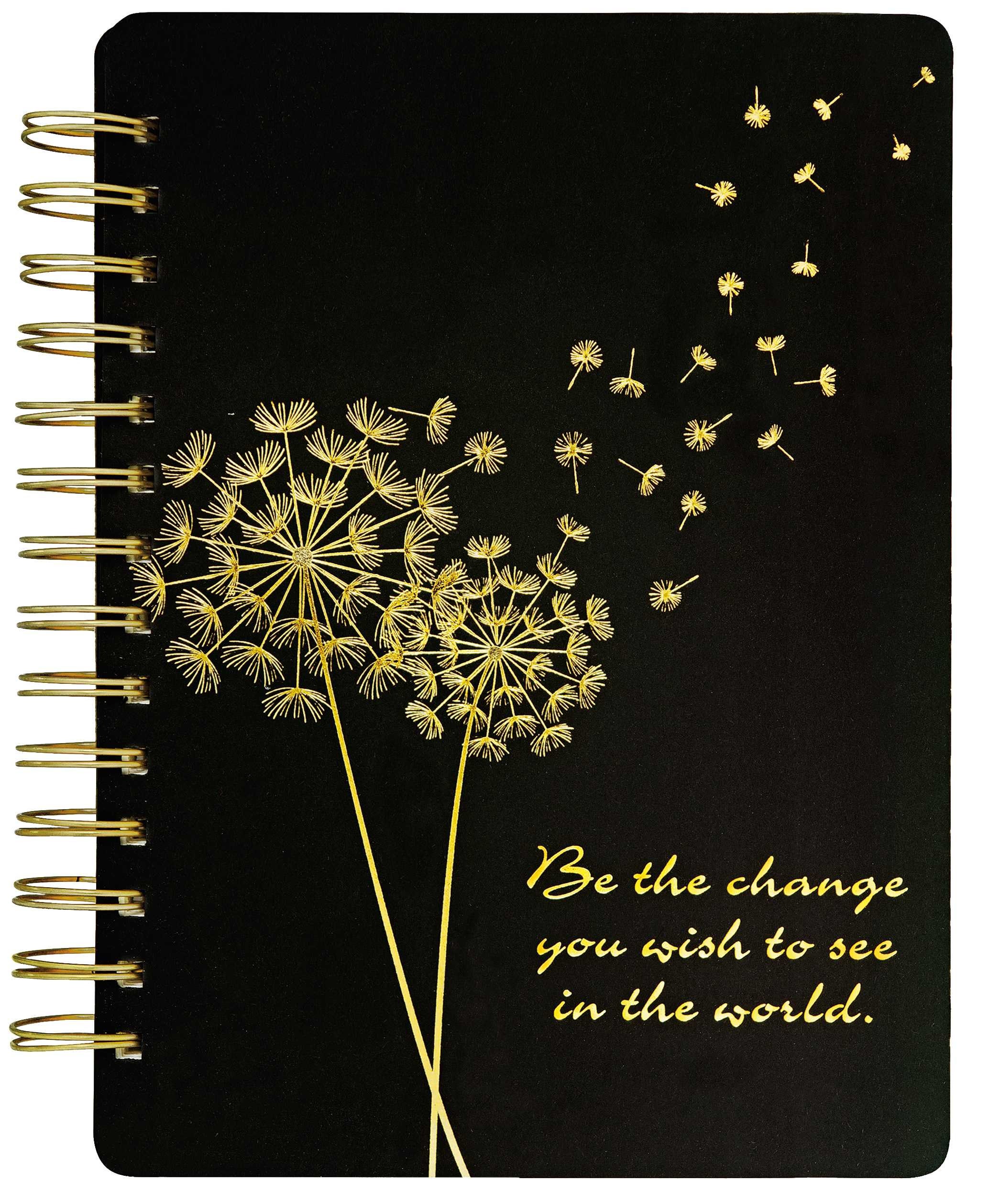 Small Nature Notebook, blank journal, small sketchbook, Dandelion