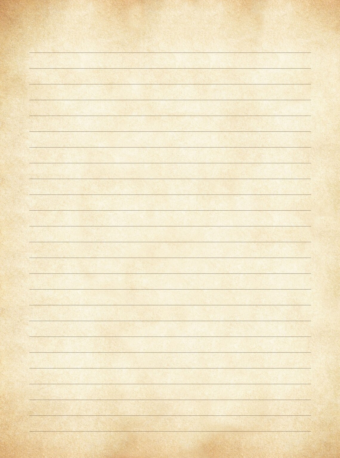 Vintage Parchment Lined Stationery - Etsy