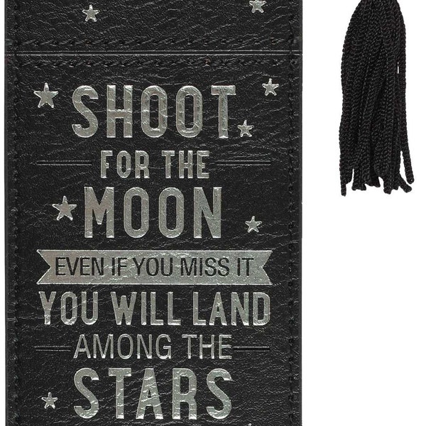 Shoot for the Moon Artisan Bookmark