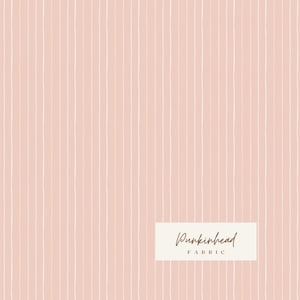Memory Lane from Gayle Loraine by Elizabeth Chappell Quilter&#39;s Candy Art Gallery Fabrics Pink Stripe Ticking Cotton Quilting Fabric Yard