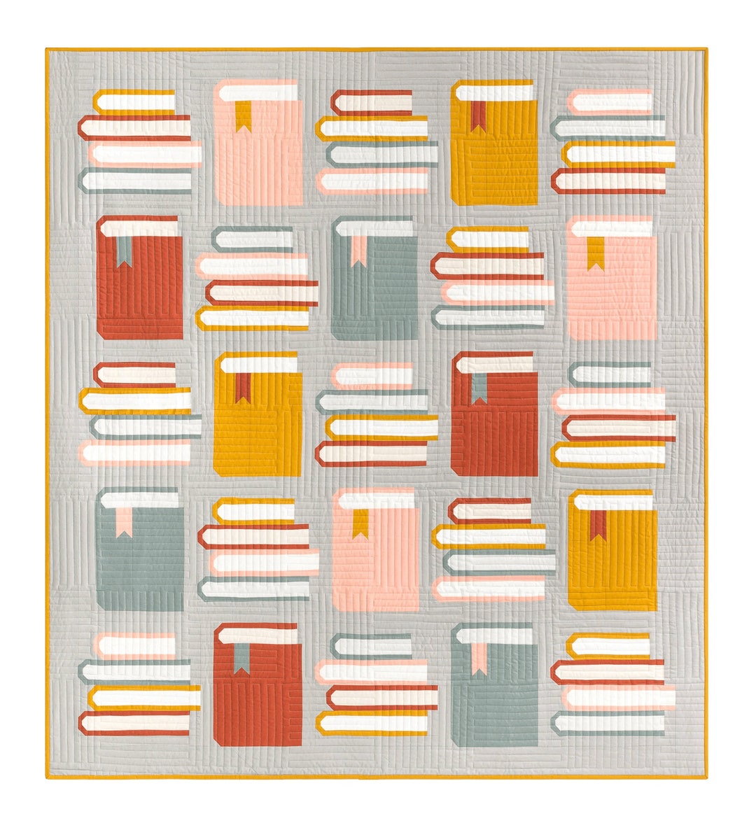 Book Nook Quilt Pattern by Pen + Paper Patterns - PAPER Pattern, Modern ...