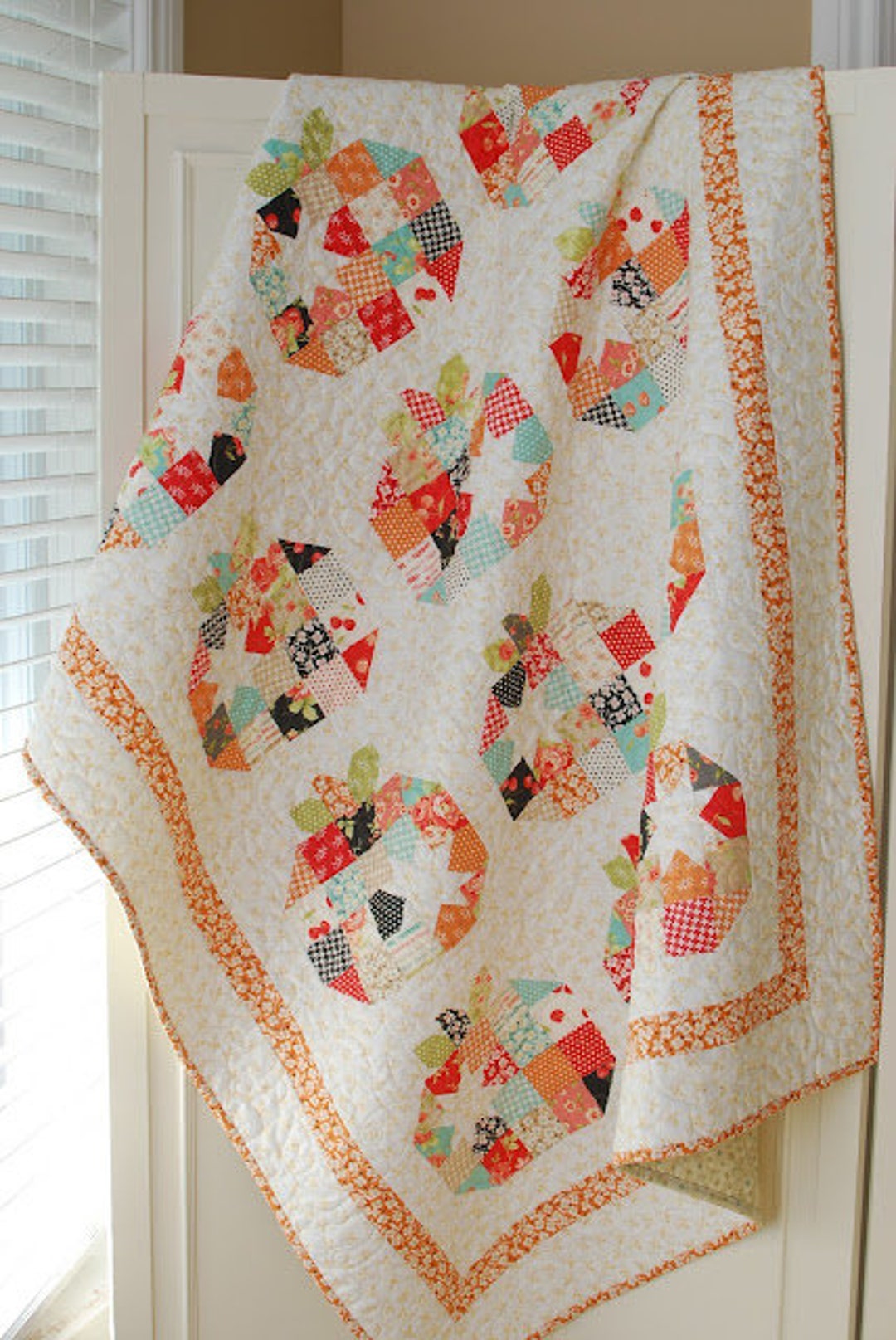 Pumpkin Seeds Quilt Pattern by the Pattern Basket PAPER Pattern