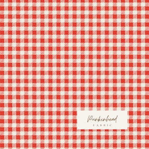 Christmas in the Cabin Checkered Charm Red Plaid by Art Gallery Fabrics Holiday Cotton Quilting Fabric by the Yard