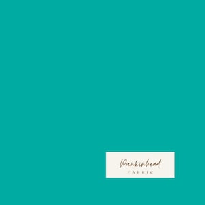Art Gallery Fabrics Pure Solids Cozumel Blue Green Teal Aqua Turqoise Solid Cotton Quilting Fabric by the Yard
