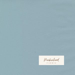 Moda Bella Solids Storm Gray Blue Solid Cotton Quilt Fabric by the Yard