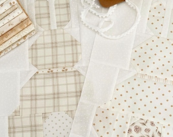 Country Bunnies Quilt Pattern by The Pattern Basket - PAPER Pattern, Spring Easter Bunny Quilt Pattern