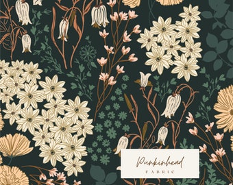 Bluebells & Buttercups Lark by Art Gallery Fabrics Wild Forgotten by Bonnie Christine Floral Boho Cottage Cotton Quilting Fabric by Yard