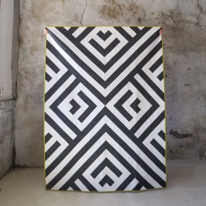 Getaway Quilt Pattern by Lo & Behold Stitchery PAPER Pattern Art Deco MCM Modern Quilt Pattern